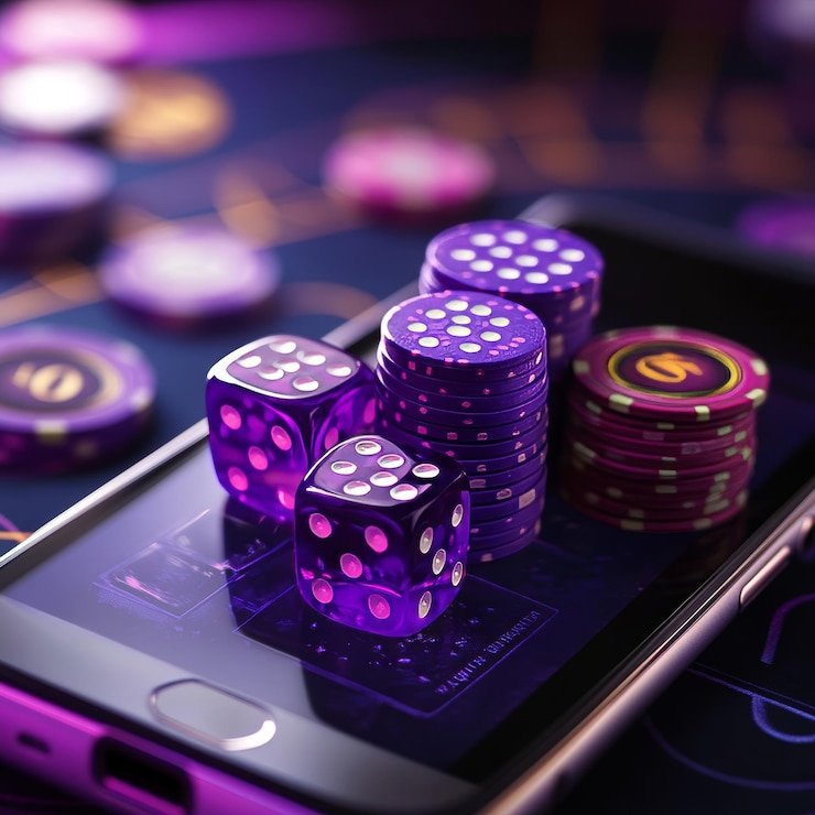 Pengguna sedang mengatur batas waktu dan anggaran bermain melalui perangkat mobile